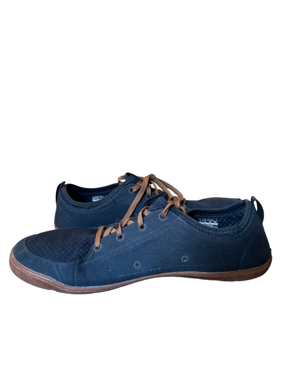 Astral Loyak Navy Brown Shoes Men’s 11 Minimalist Barefoot Sneakers - Picture 5 of 8
